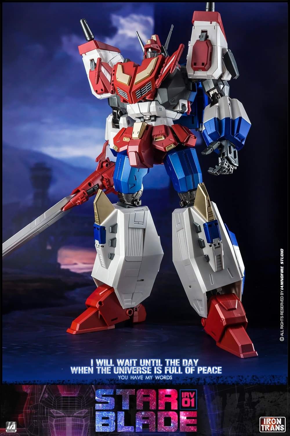 Iron Trans IR-V01 Star Blade Hi-Res Toy Photography Gallery